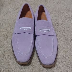 STACY ADAMS men's lilac loafers
